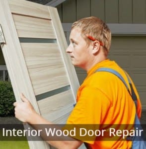 Interior Wood Door Repair 